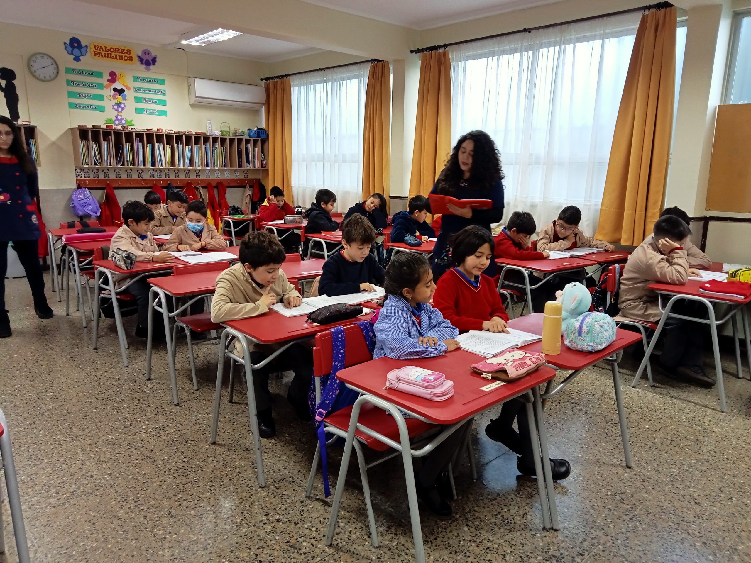 Segundo Básico y su amor por la lectura